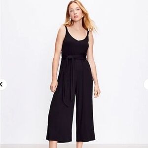 TWO LOFT Wrap Cami Jumpsuits • Wide Leg • Fall Ready (Black XL, Orange XLP)